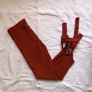 Devon Windsor Sophia Leggings Rust Medium NWT